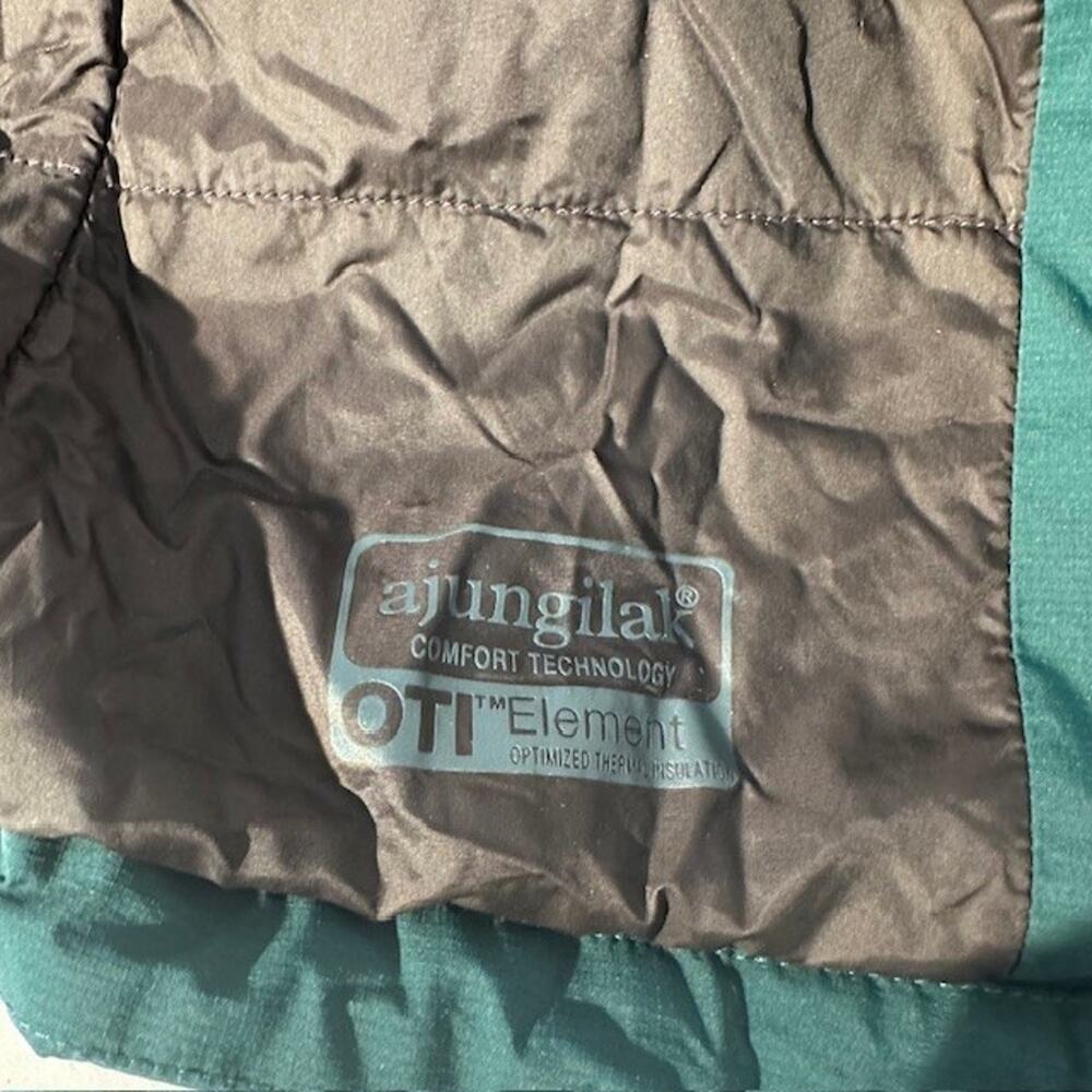 Mammut Rain Jacket Mens Size Medium Green Gray Gore-Tex Crater HS Hooded Zip Up - Picture 7 of 13